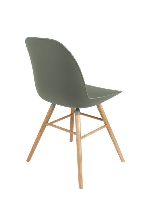 Zuiver Albert Kuip Eetkamerstoelen Groen - Set van 2 - vtwonen shop