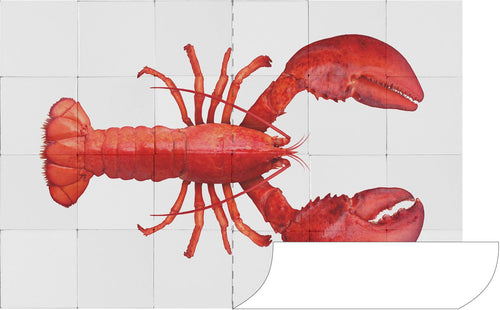 ESTAhome muursticker kreeft rood - 145 x 97 cm - 159032