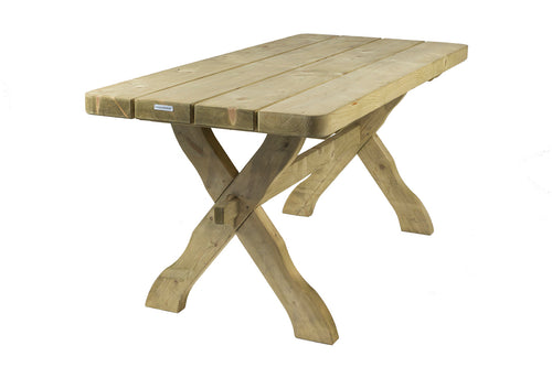 MaximaVida houten tuintafel Provence 170 cm - 60 mm houtdikte - vtwonen shop