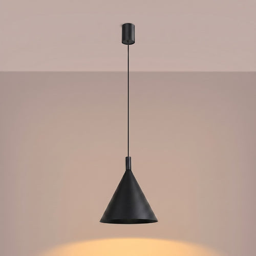 Sollux Lighting Hanglamp NOX 25 zwart - 24,5x24,5x140cm