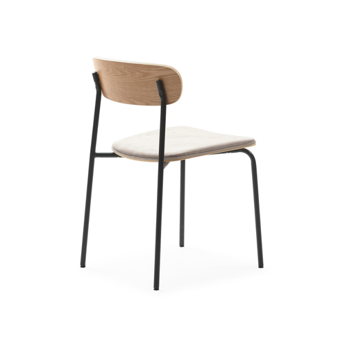 Calicosy - ADRIANA Set van 2 stoelen in stof - Grijs - 51x46x47 cm