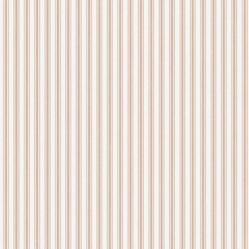 Borastapeter behang strepen terracotta - 53 cm x 10.05 m - 660510