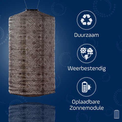 Lumiz solar lampion - hyacint set - 2 stuks