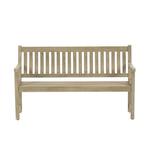 Garden Impressions tuinbank Cato eucalyptus white wash - L160 cm