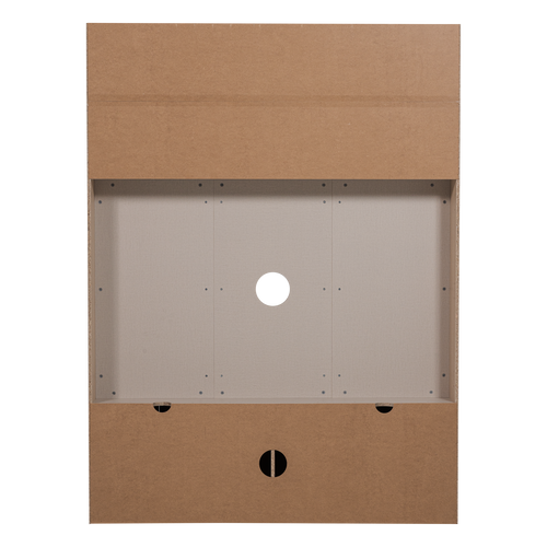 WOOOD tv opbergkast 160 cm Build - Eiken Fineer - Naturel - 215x160x41