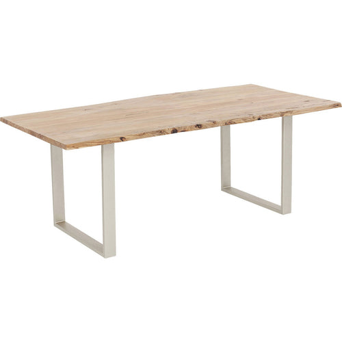 Kare Design Eettafel Harmony Zilver 160x80cm