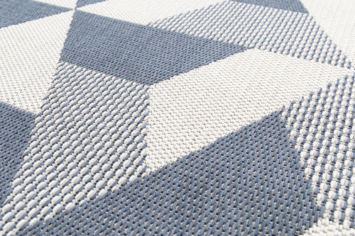 AFK Living vloerkleed Brayden - voor binnen en buiten - blauw - 160 x 230 cm - vtwonen shop