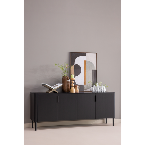 WOOOD vaas Sahil - Glas - Bruin - vtwonen shop