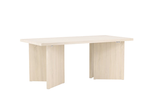Rebellenclub Eetkamertafel Vimmerby - 180 x 90 cm - Whitewash - vtwonen shop