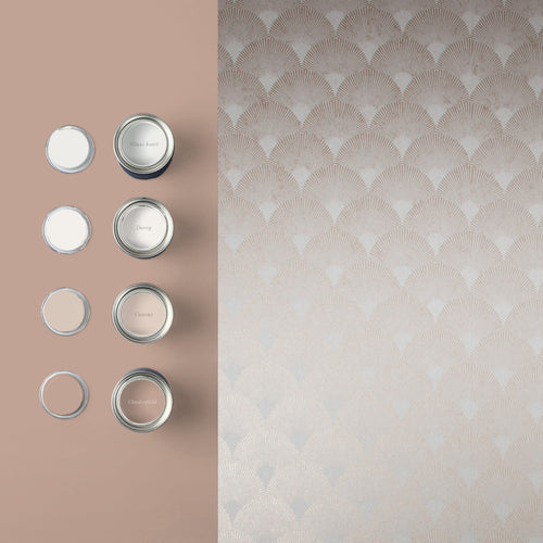 Graham & Brown Vliesbehang - Fan Rose Gold - 10mx53cm - vtwonen shop