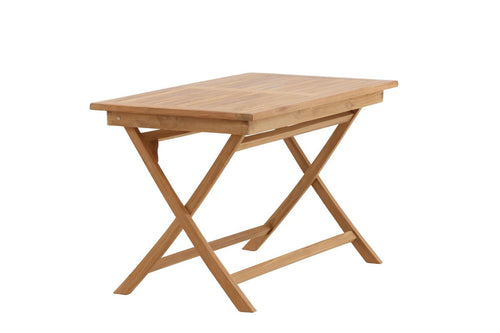 Rebellenclub Rechthoekige Tuintafel Crema - 120 x 70 cm - Naturel HoutÊ - vtwonen shop