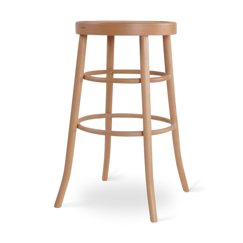 Fameg Lauren houten barkruk naturel - 75 cm - vtwonen shop