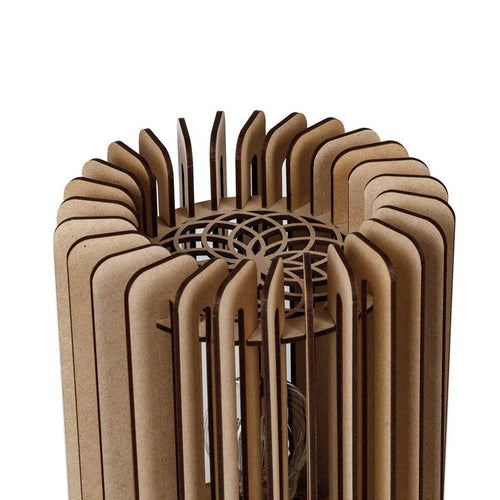 Blij Design  tafellamp Edge - 1 lichts - 26  x 36   cm - beige - vtwonen shop