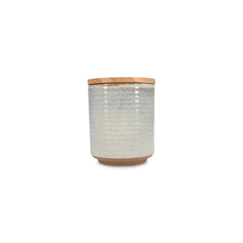 Salt & Pepper - Voorraadpot 12,5xH15,5cm beige Cameo
