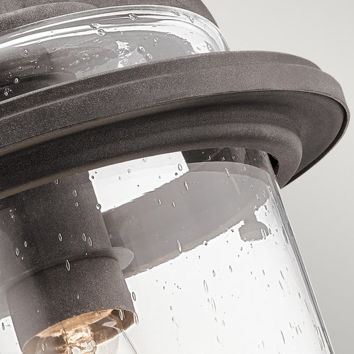 Andover Kichler Outdoor 1-lichts wandlantaarn verweerd zink IP44