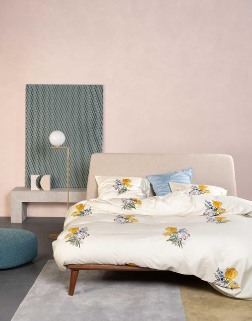 Essenza Cornelie dekbedovertrek - Eenpersoons – 140x200/220 cm - Vanille
