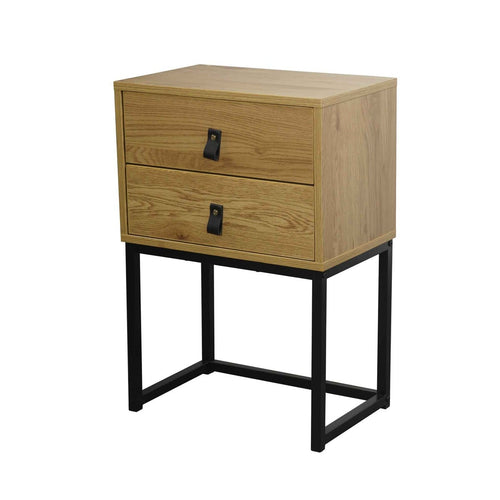 Calicosy - Nachtkastje met 2 lades JILL - 29x45x65.5 cm