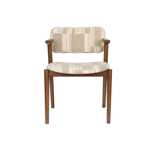 Dutchbone Sara Eetkamerstoelen Beige - Set van 2