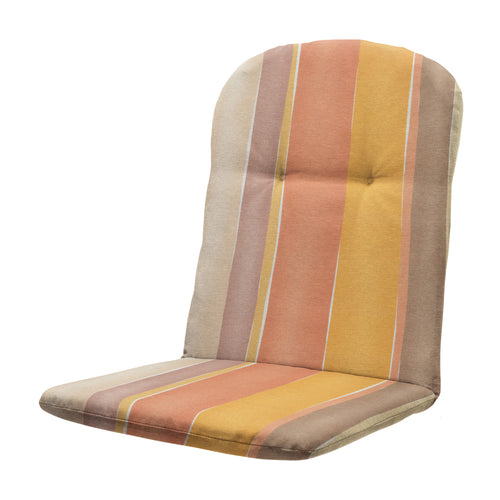 Madison kuipstoelkussen hoge rug Nox - mulitkleur - 96x45x3,5cm - set van 4