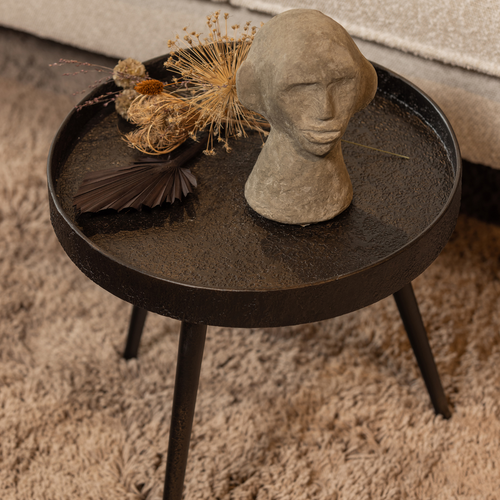 WOOOD bijzettafel M Bounds - Metaal - Antique Goud - 41x41x41 - vtwonen shop