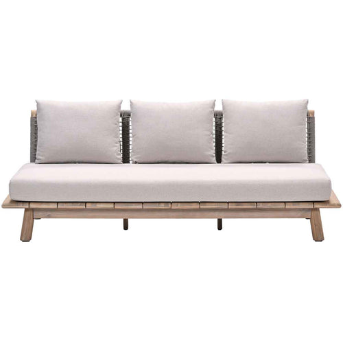 Garden Impressions loungebank San Namut grey sand - 3-zits - vtwonen shop