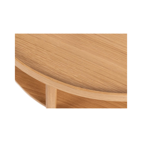 Rebellenclub Salontafel Jango - ø80 cm - Eiken - vtwonen shop