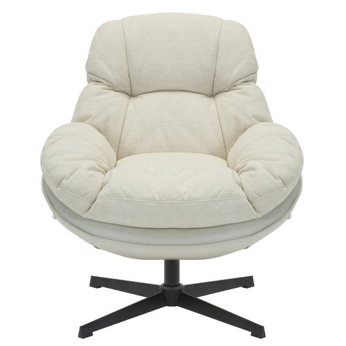Giga Meubel Fauteuil Leonne - Stof/Metaal - Beige - vtwonen shop