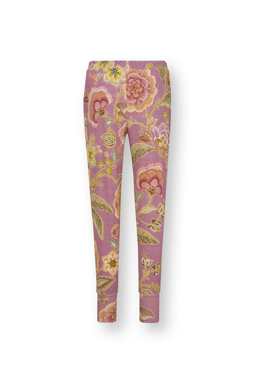 Pip Studio - Bobien Lange pyjamabroek - Dames - Matata - Lila - XXL - vtwonen shop