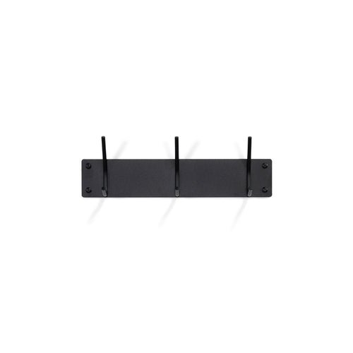 Spinder Design kapstok Fusion 3 - Zwart - 3 haken - vtwonen shop