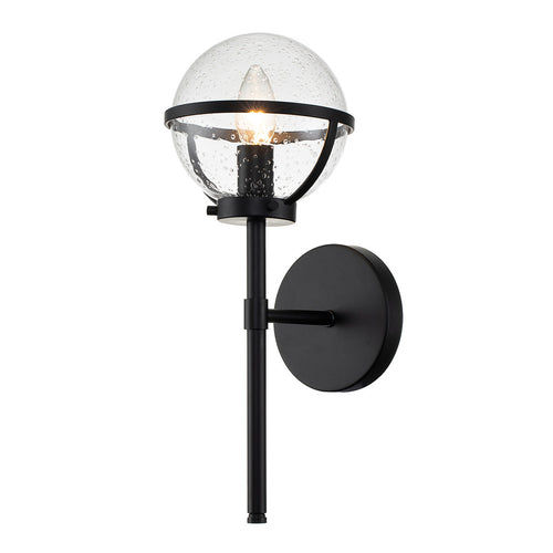 Elstead Hinkley Hollis Badkamer Wandlamp Zwart, IP44