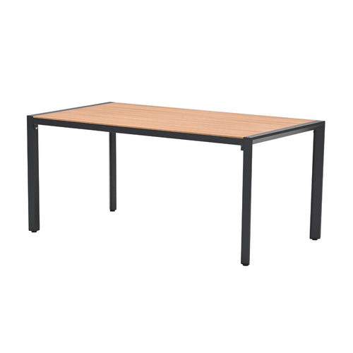 Garden Impressions Tuinset Kasper stapelbaar 5-delig - donker grijs - teak look