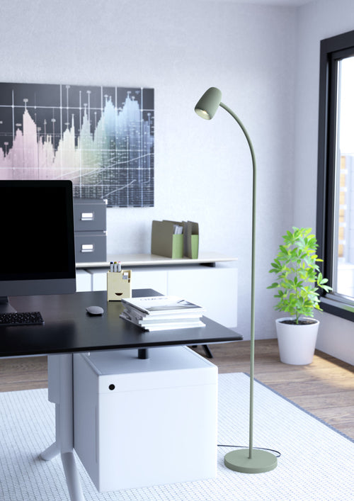 EGLO vloerlamp Carlo - 170 cm - groen - vtwonen shop