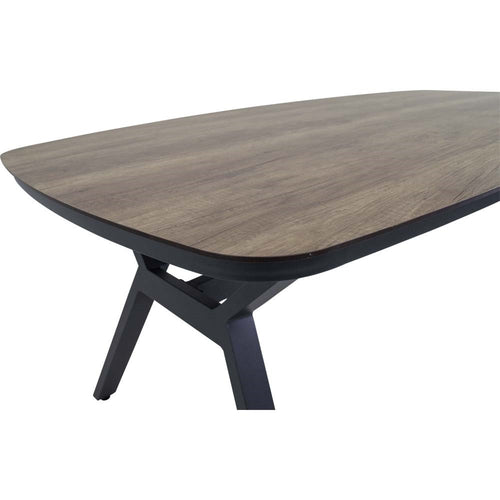 Lesli Living tuintafel Odense - grijs - 200x100cm
