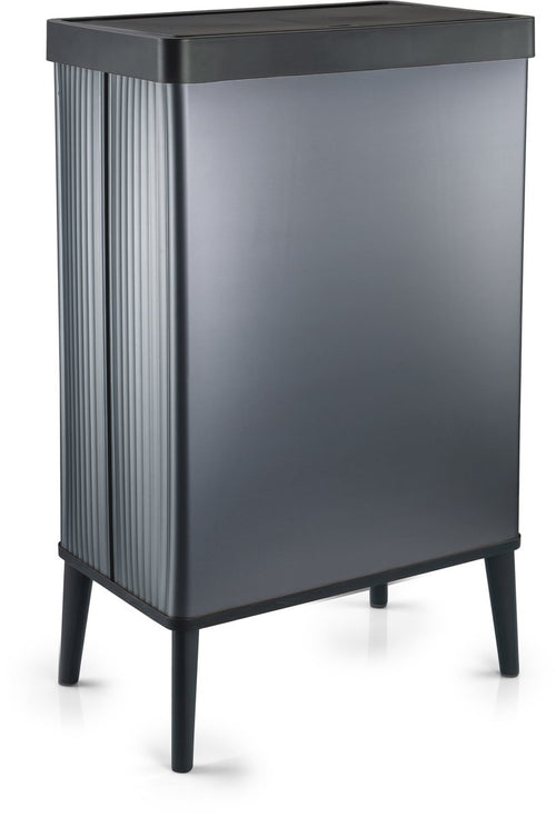 Curver Verto High - Prullenbak 54L - Grijs Blauw - 44x27x69cm - vtwonen shop