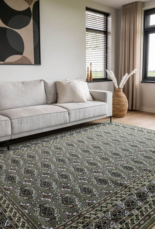 Vintage vloerkleed Marad Groen Interieur05 - 320 x 235 cm - vtwonen shop