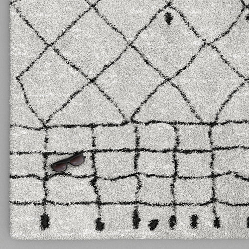 AFK Living vloerkleed Newport - shaggy - grijs - 120 x 170 cm - vtwonen shop