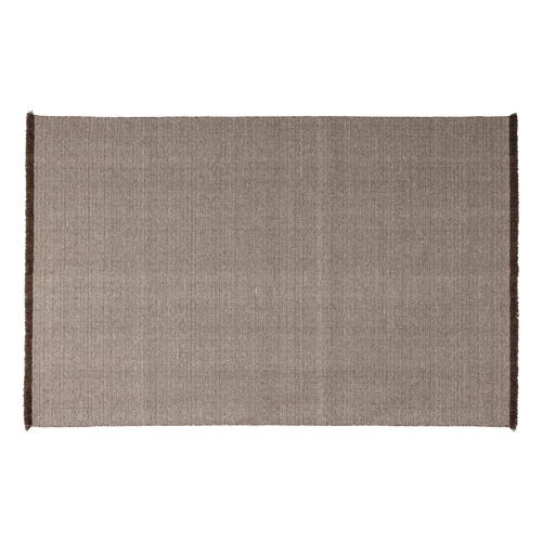 WOOOD vloerkleed 170x240 cm Weavly - Wol - Bruin/Naturel