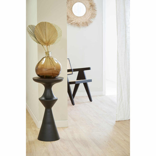 Light & Living bijzettafel Loboc - zwart - 37.5x14x74cm