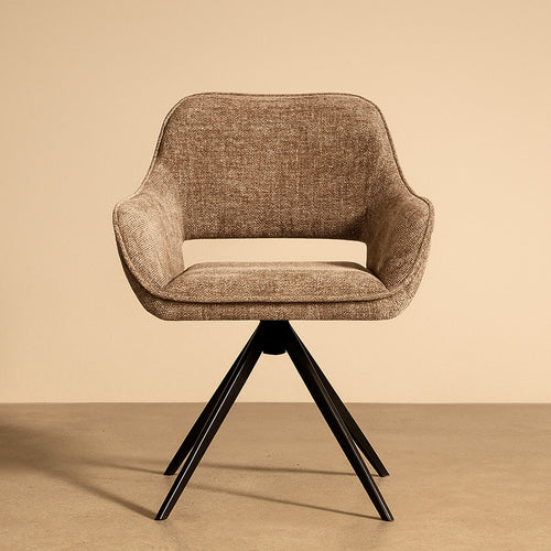 Kick draaistoel Nori - Taupe