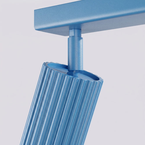 Sollux Lighting Plafondlamp KARBON 4L azuur - 81x6,5x16,5cm
