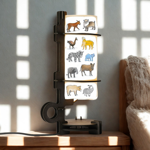 van Tjalle en Jasper - A(3) Tafellamp - Naturel