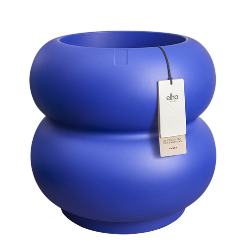 elho #amber roll low 43 royal blue | Bloempot | 25 jaar garantie.