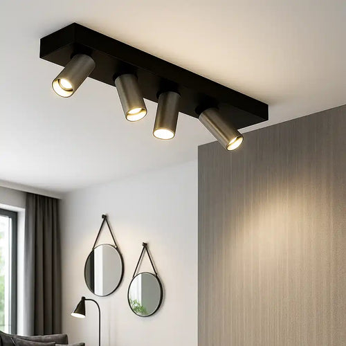 Highlight spot Eliano - 4 lichts - 48  x 12.5   cm - mat chroom - vtwonen shop