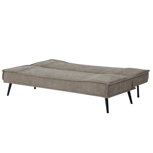 Giga Meubel Slaapbank Mali - Taupe Stof - 181x83x81cm - vtwonen shop