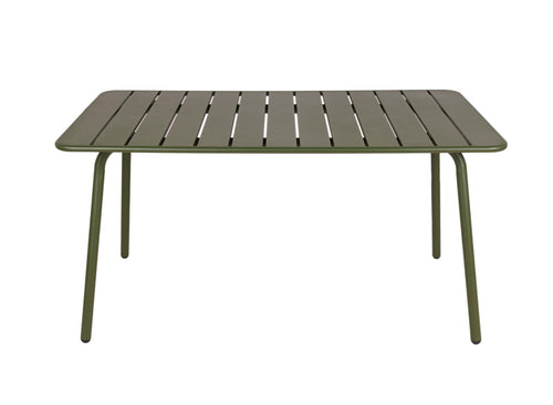 MaximaVida metalen tuintafel Max 150 x 80 cm olijfgroen - vtwonen shop