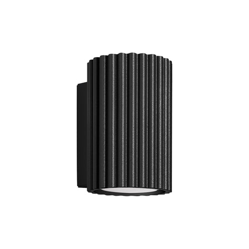 Sollux Lighting Wandlamp KARBON 10 zwart - 6,5x8,5x10cm