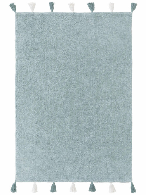 benuta wasbaar kindervloerkleed Malu - lichtblauw - 80x120 cm