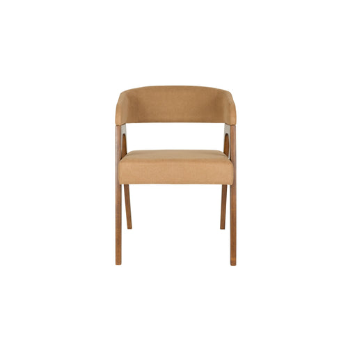 Dutchbone Adamello Eetkamerstoelen  Beige - Set van 2 - vtwonen shop