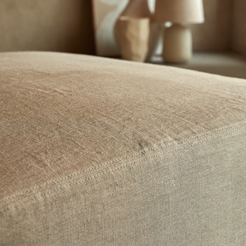 Tikamoon Modulaire loungestoel in natuurlijk linnen - Naturel - vtwonen shop