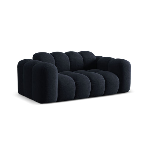 Cosmopolitan Design - Bank Treno 2-zits, chenille marineblauw - 94x180x70cm